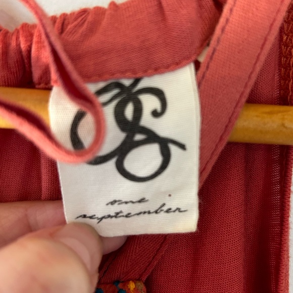 One September Anthropologie brand halter top size M - Picture 6 of 7